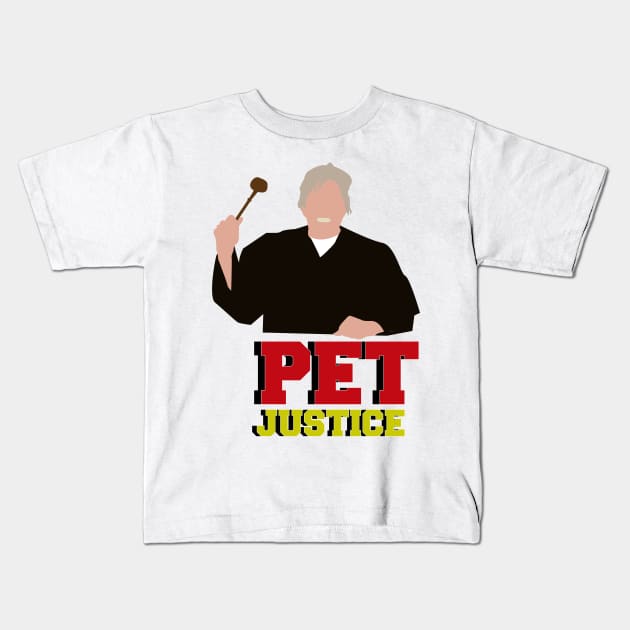 Gary Busey. Pet Judge. Pet Justice Kids T-Shirt by HeardUWereDead
